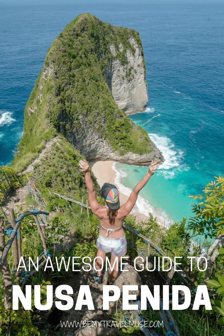 An awesome guide to Nusa Penida, Bali, with many cool spots to see and do besides the obvious kelingking viewpoint, broken beach and angels bilabong. Accommodation (a treehouse overlooking the most awesome view), snorkeling tips, waterfalls and more | Be My Travel Muse |