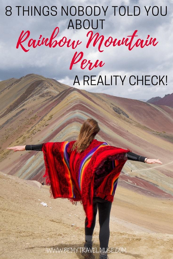 The best guide to Rainbow Mountain, Peru: how to do it right? what it really looks like? Can you handle the altitude? Will the weather be an issue? All of your questions answered in this article | Be My Travel Muse | #SouthAmerica #Peru