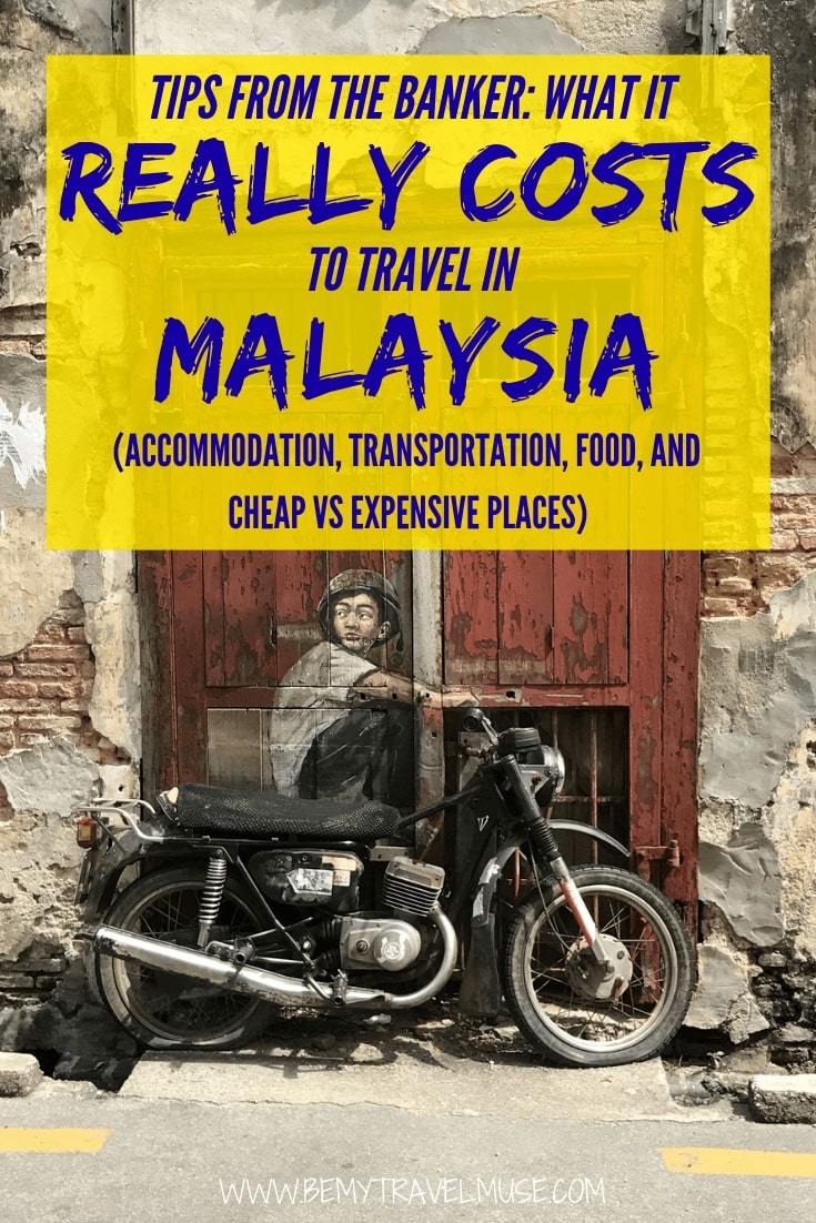 An honest breakdown on the cost of traveling Malaysia, from accommodation, transportation, food to other expenses. This article will help you plan the best trip to Malaysia! #Malaysia #MalaysiaTravelTips