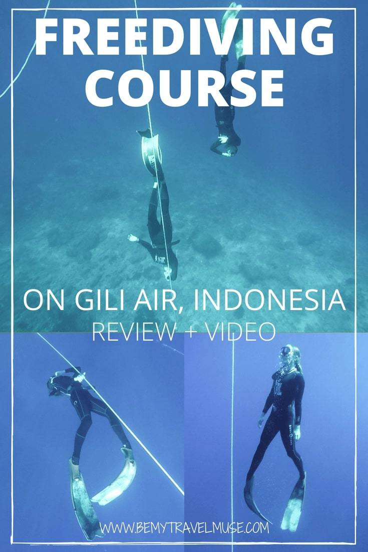 A review & video on my recent freediving course expereince with Freedive Flow on Gili Air, Indonesia. Details on the day-to-day course, review and video included. #Freedive #Freediving #FreedivingCourse