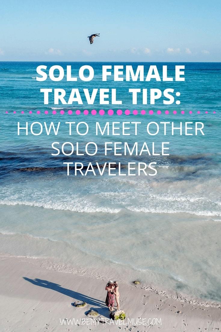 Traveling solo and wondering how you can meet other solo female travelers? I have built an awesome tribe with courageous solo female travelers from all around the world through my travel blog, and now there's an awesome way for everyone to connect, meet up, and have an adventure together. Click to join! #SoloFemaleTravel #SoloTravelTips