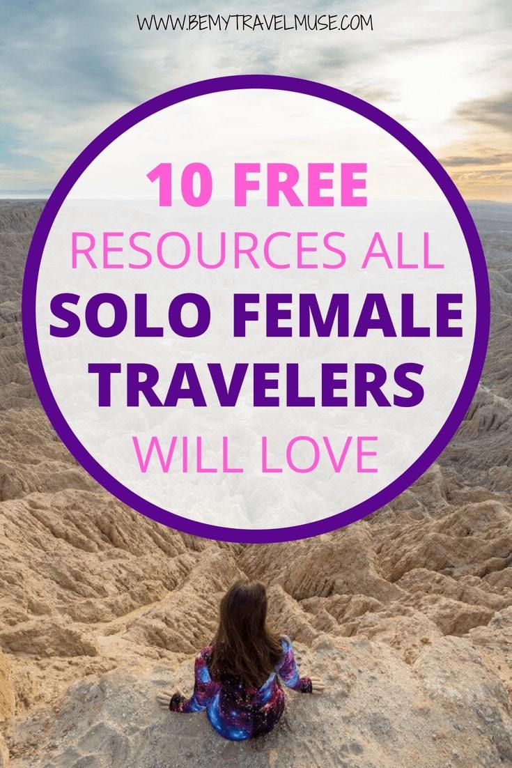Here are 10 free resources for solo female travelers that you will absolutely love. From the essentials like packing lists, workout routines and travel hacking tips, to the best podcasts, playlists, and an amazing community to meet other solo female travelers! #SoloFemaleTravel #SoloFemaleTravelTips #SoloFemaleTraveler
