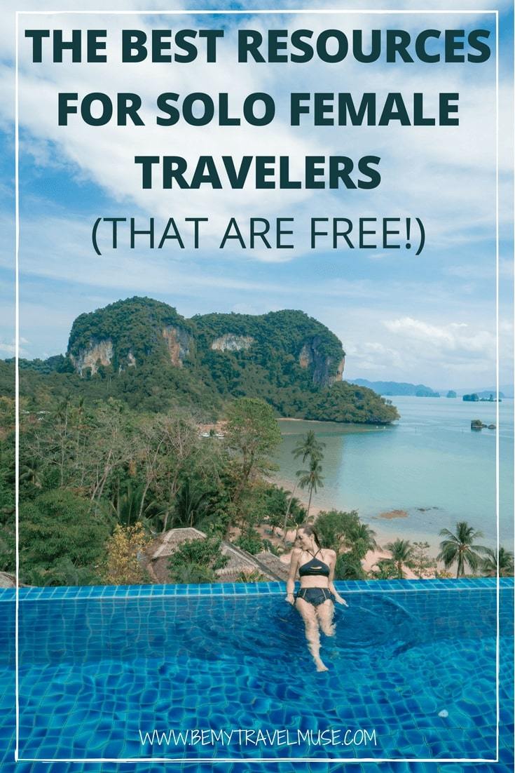 Looking for the best resources for solo female travelers that are free? I got you covered. The best travel playlists and podcasts, packing lists & workout routines, safety tips and a community to meet other solo female travelers, this post has everything you need for an awesome solo journey #SoloFemaleTravel #SoloFemaleTravelTips #SoloFemaleTravelers
