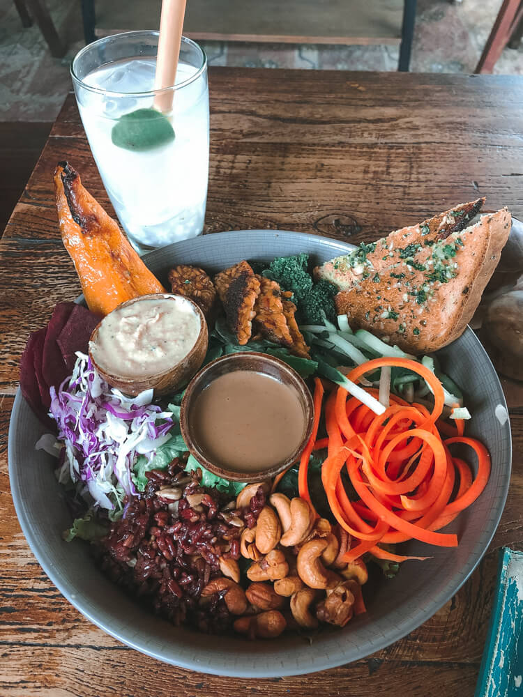 vegan food bali