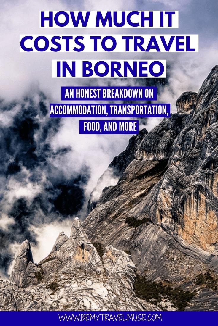 How much it really costs to travel in Borneo? Activities like climbing the Mount Kinabalu and diving in Sipada are costly, but there are ways to cut your expenses and see Borneo on a budget. This article breaks down the accommodation, transportation, food and other costs to help you plan an amazing trip to Borneo #Borneo #BorneoTravelTips