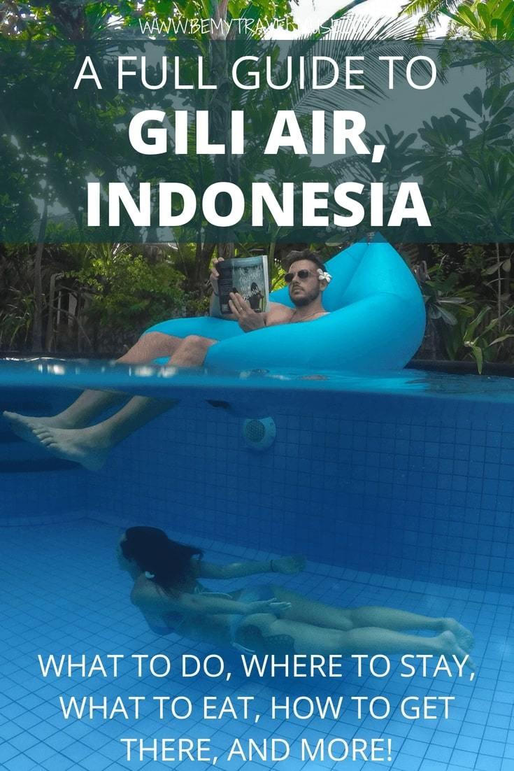 Here is an awesome guide to Gili Air, Indonesia that will help you plan your island trip. Tips on where to stay, what to do, what to eat, and how to get there from Lombok and Bali included. Time for an island adventure!