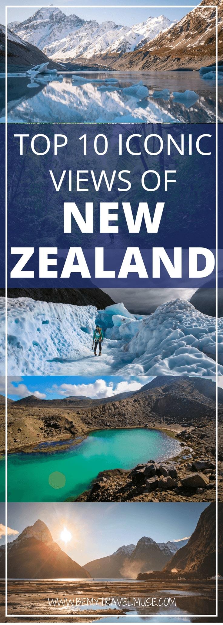 Traveling to New Zealand? Here are 10 iconic views that you truly can't miss. New Zealand is stunning and a photographer's dream. In this article, Liz from Young Adventuress rounds up top 10 iconic views of New Zealand that you need to add to your bucket list. Check it out! #NewZealand #NewZealandTravelTips