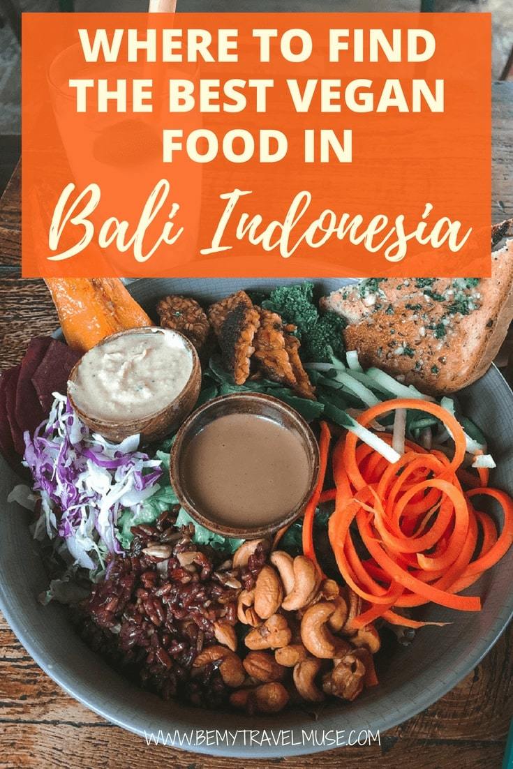 Traveling in Bali as a vegan is amazing! There are so many vegan restaurants and cafes, as well as restaurants cafes with wide vegan options in all of Bali, including Canggu, Seminyak and Ubud. Whether you are a full vegan or just interested in trying delicious plant based food, this guide will help you out! #VeganBali #Vegan