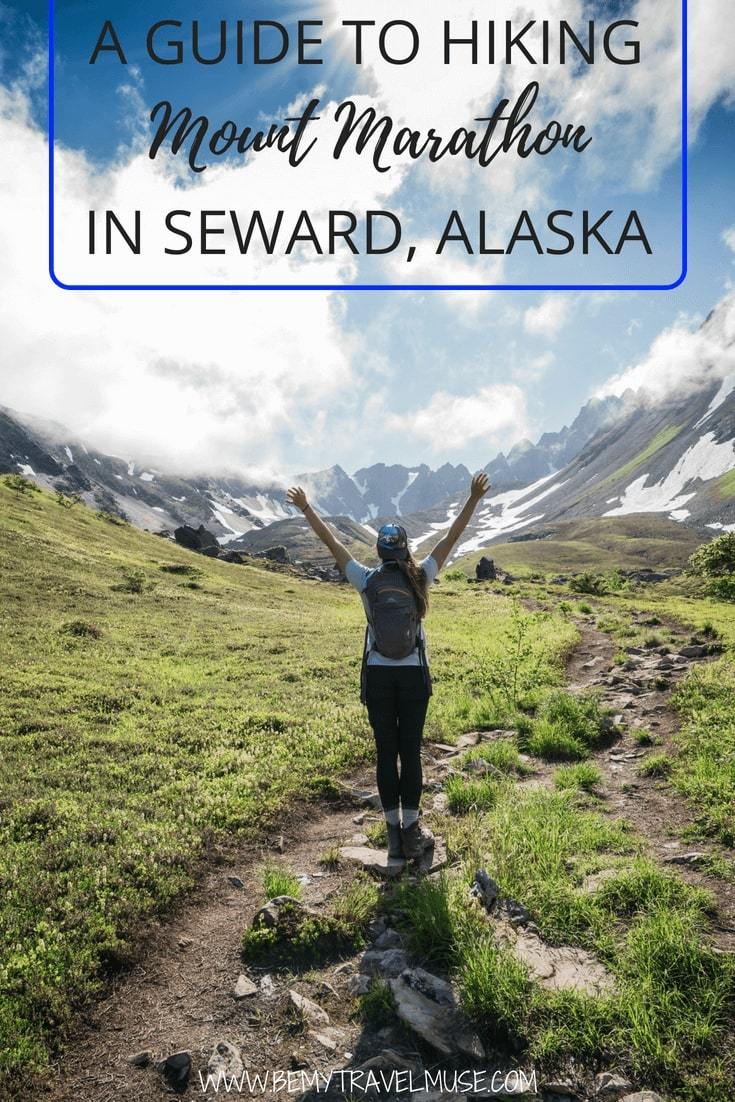 Planning to hike Mount Marathon in Alaska? Here's everything you need to know that will help you plan your hike in Seward, Alaska. #MountMarathon #Seward #Alaska