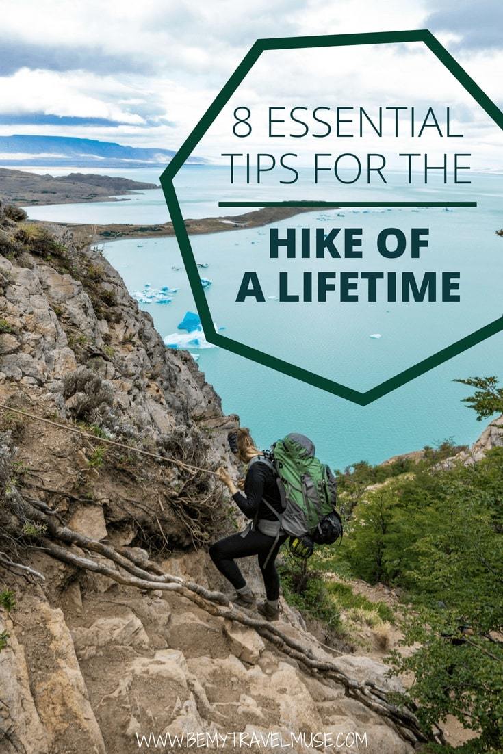 Here are 8 essential tips for the hike of a lifetime. Check this guide out if you want a fantastic hiking experience that you will remember for life! #HikingTips