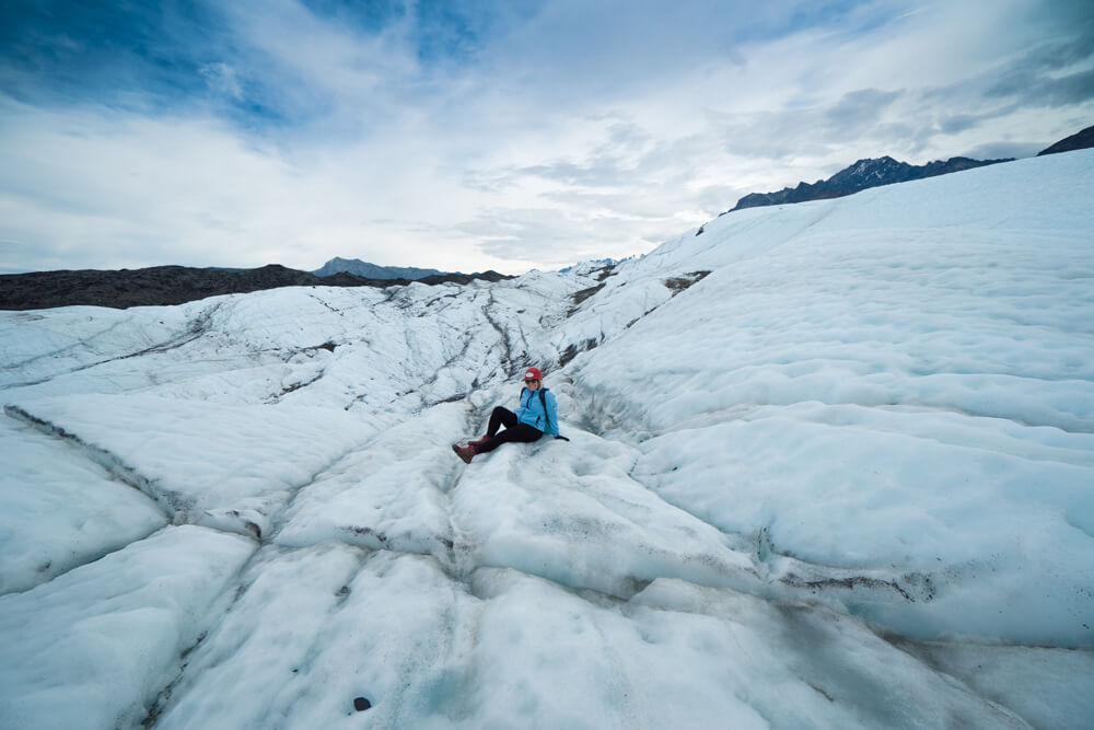 Matanuska glacier hike tour top
