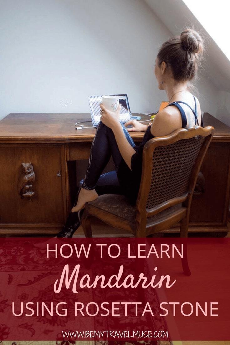 How to learn mandarin (or any other language) online and from home - an honest review of Rosetta Stone.