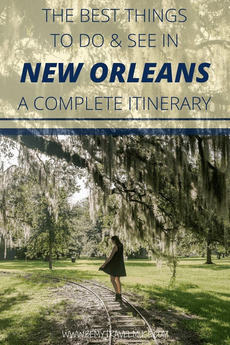 A complete New Orleans itinerary filled with the best things to see & do in 3 (or more) days, with both popular spots and places off the beaten path. #NewOrleans