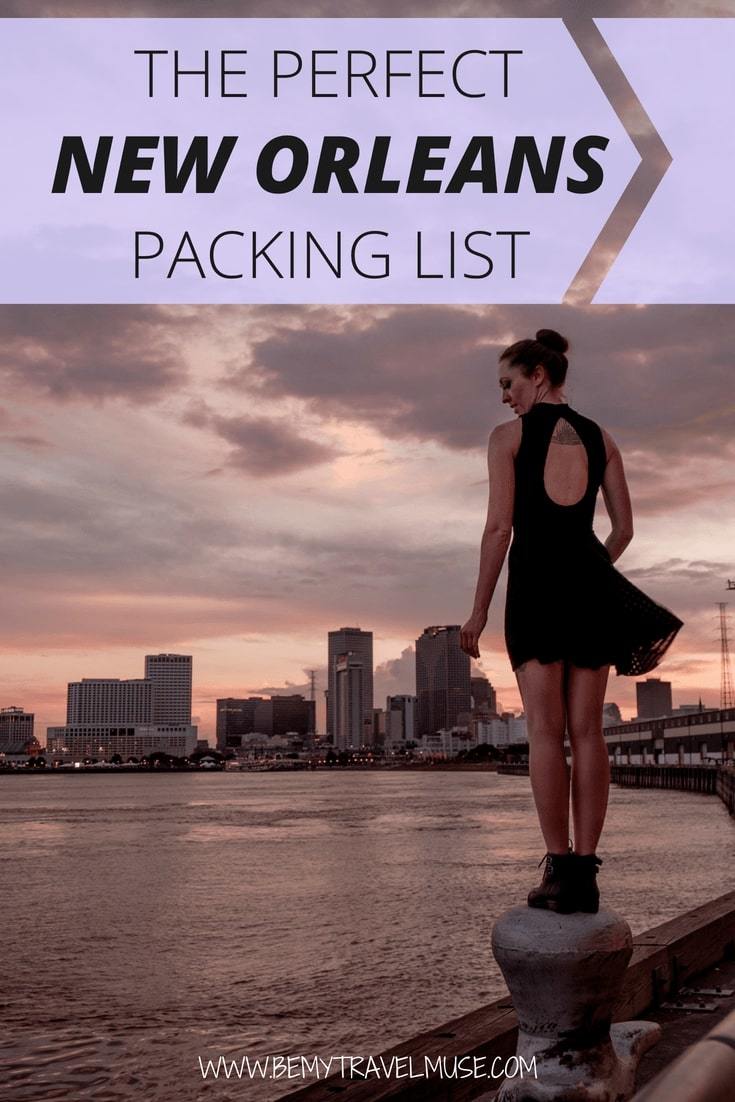 This perfect packing list for New Orleans will help you pack light and stylishly for your next trip to New Orleans!