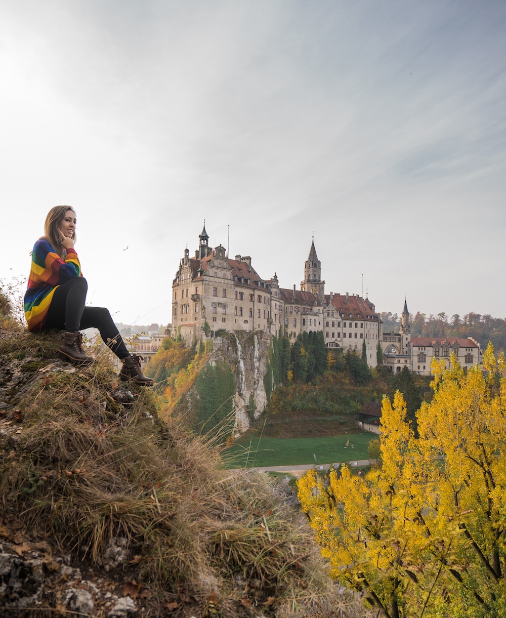 Hohenzollern-Sigmaringen autumn in Germany