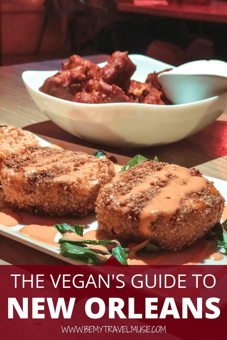 Looking for vegan options in New Orleans? This guide covers the best places with vegan options in the Big Easy. Bookmark this guide for your next trip to New Orleans! #NewOrleans #VeganTravelTips