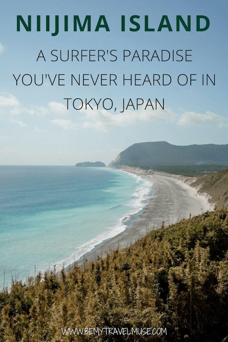 Here's an island in Japan that you've never heard of: Niijima Island This surfer's paradise needs to be on your list. Click for a full guide and more photos! #Japan #JapanTravelTips