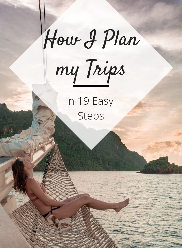 how to plan a trip