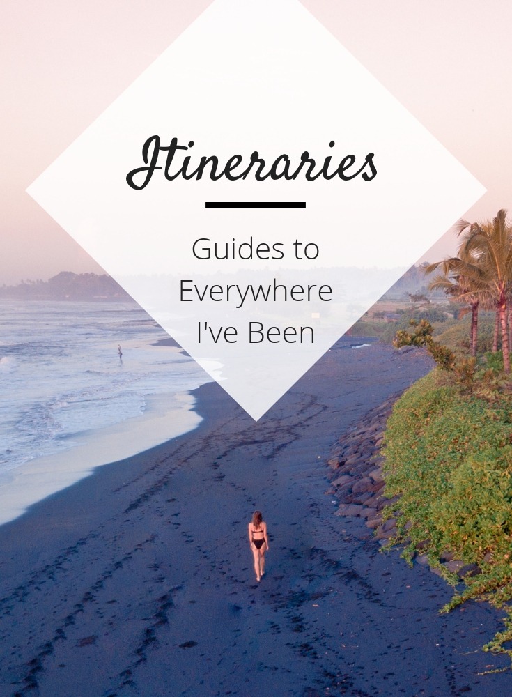 itineraries