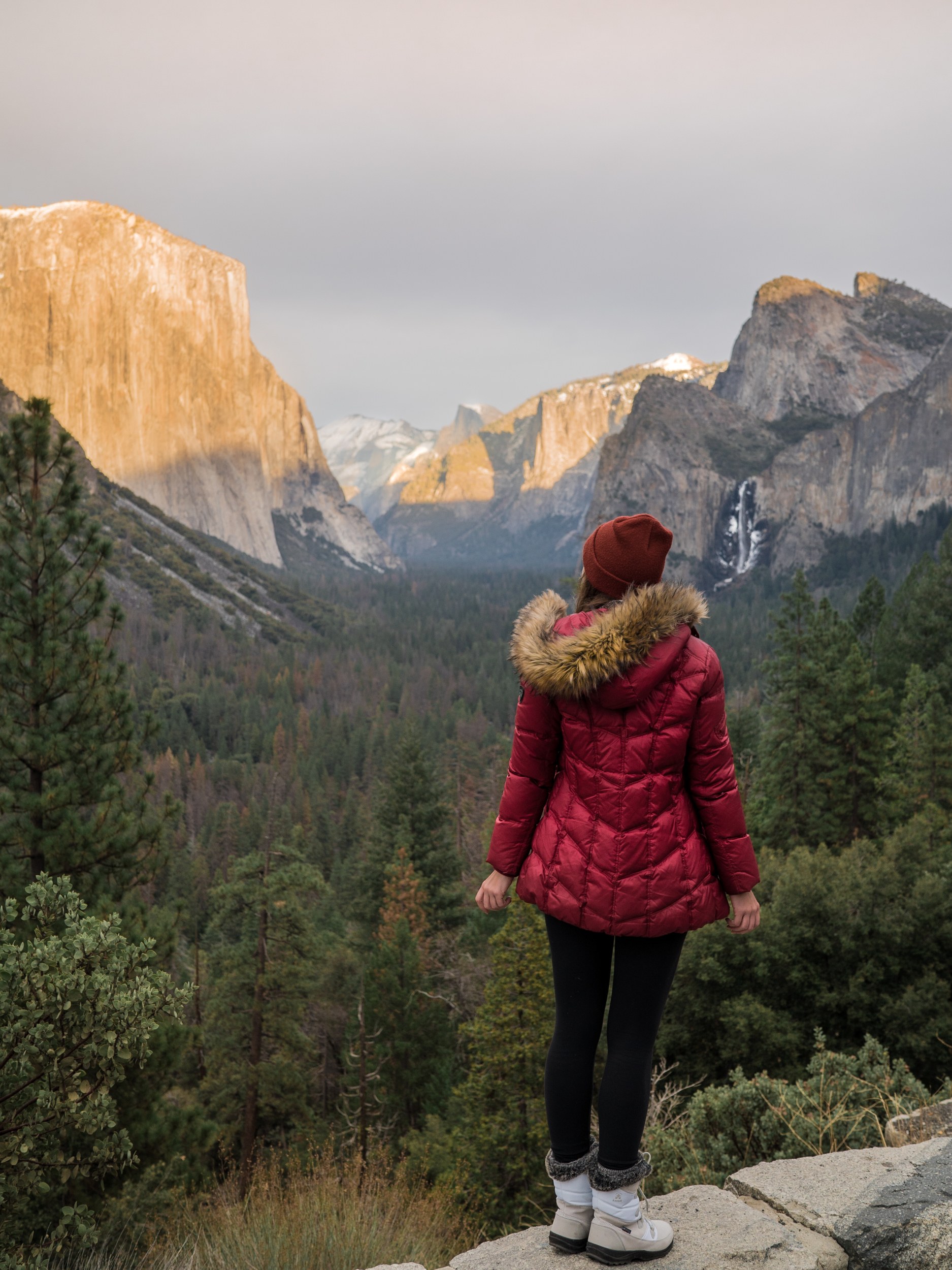 yosemite winter hikes