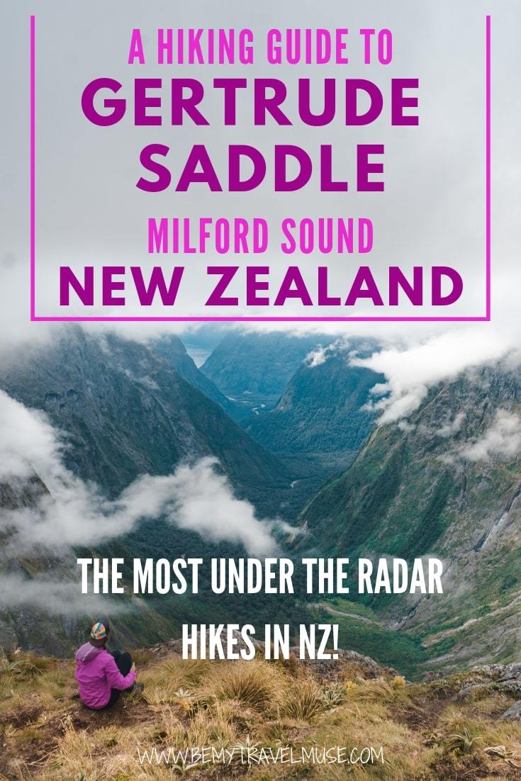 Where to hike in Milford Sound, New Zealand? Gertrude Saddle is one of the most under the radar hikes in the area, perfect for an adventure! Make this a stop on your South Island road trip - this guide has all of the information you need.