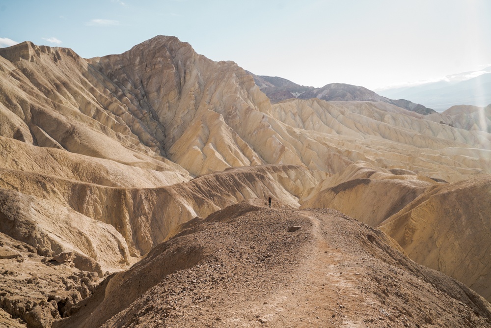 At Red Cathedral death valley