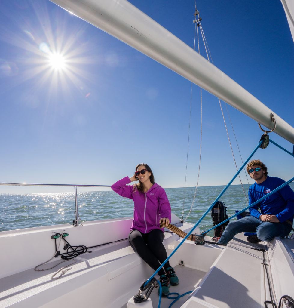 florida sailing school solo female travel in Florida