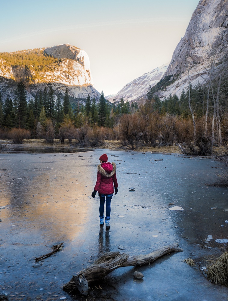 Yosemite Winterwanderungen