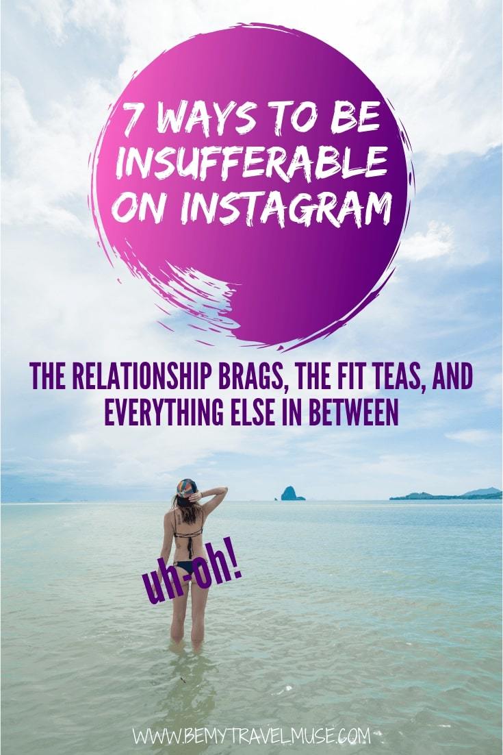 Is Instagram getting too fake? I realize there are 7 types of Instagram accounts that are just insufferable. Click to read and let me know if you agree!