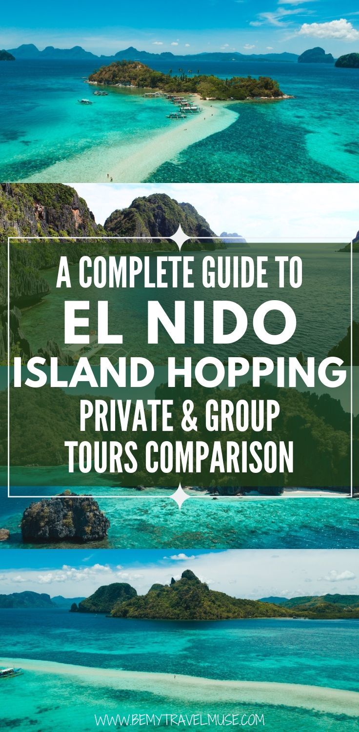 Deciding between private and group tours for your trip to the beautiful El Nido, Palawan, The Philippines? Here's a complete guide to the island hopping tours and a comprehensive comparison to help you plan your trip! Click to read now.