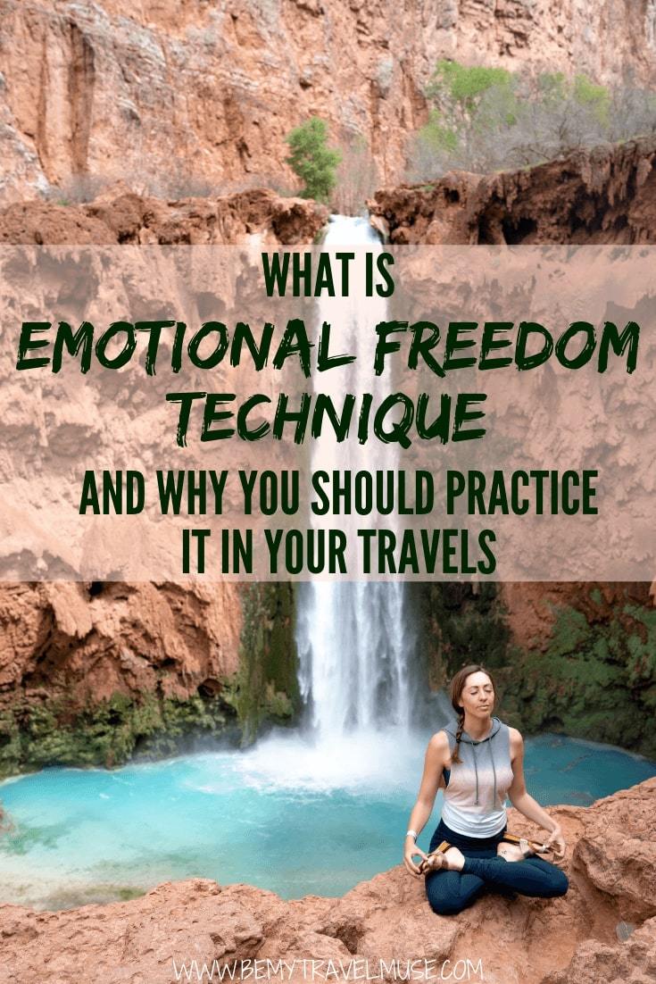 Want to give Emotional Freedom Technique (EFT), a self-administrated therapy a go? It has been helpful in keeping me calm, present and at peace not only in my travels but also in my daily life. Click for more details and give it a try yourself! #EmotionalFreedomTechnique