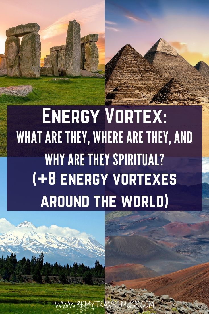 If you are wondering what is energy vortex, where can you find energy vortex around the world, and why are energy vortexes, spiritual, this post is a must read! #SpiritualTravel
