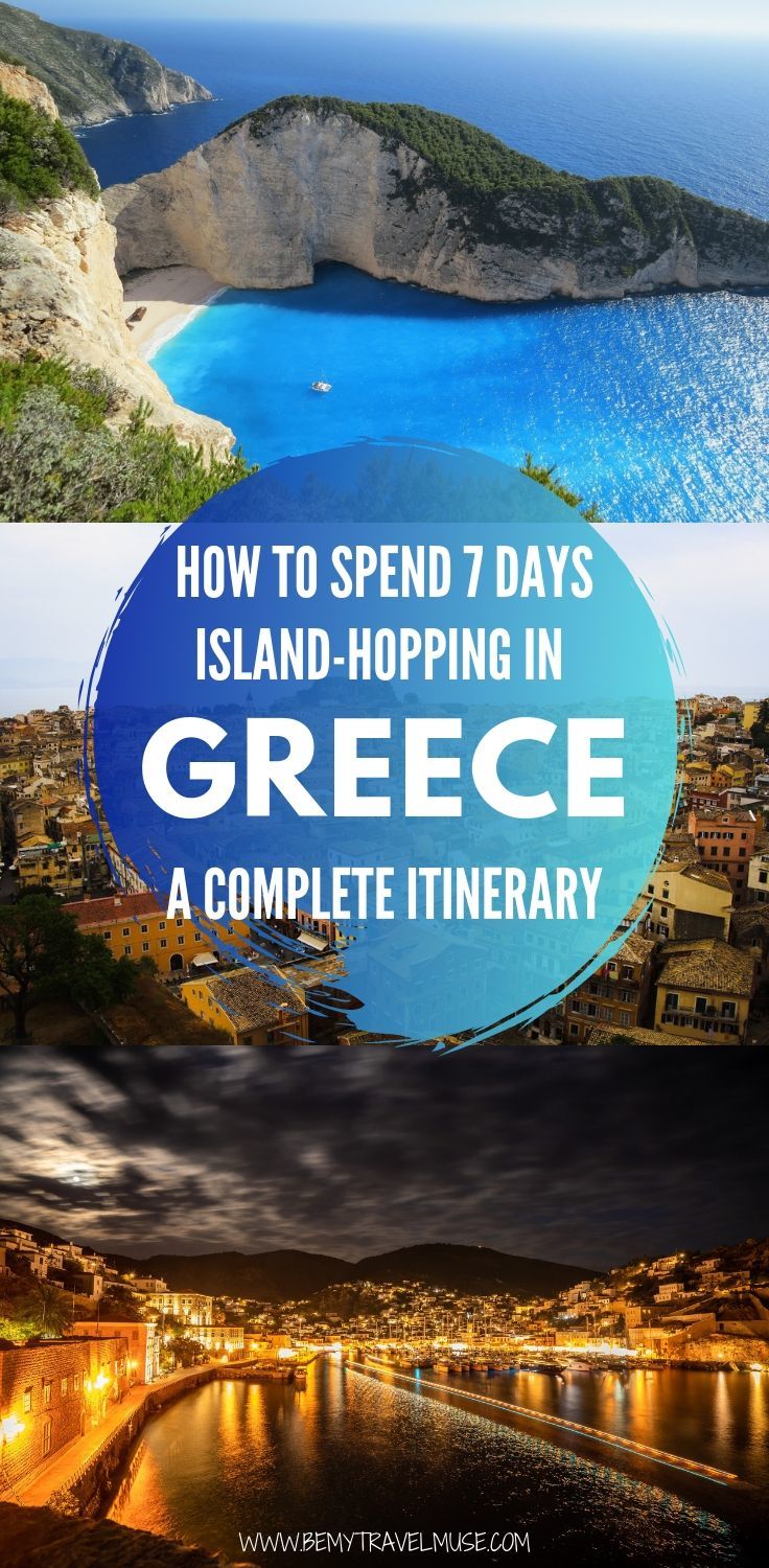 Greece is the perfect combination of affordable, beautiful, and delicious. When it comes to sailing around the Mediterranean, Greece is what dreams are made of! Here's a complete guide and itinerary to help you plan the most amazing island hopping excursion in Greece. Click to read now #Greece