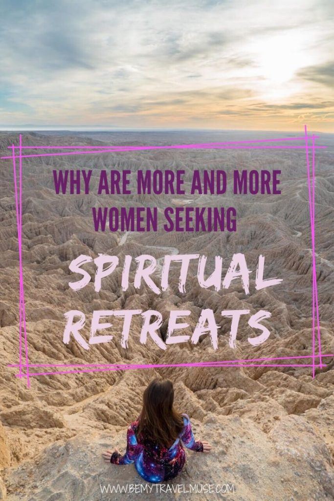 Click to read why more and more women are seeking spiritual retreats around the world. If you are on your own spiritual journey, this post will give you more insight as well as women's retreat recommendations! 