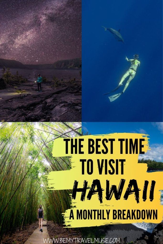 is nov a good time to visit hawaii