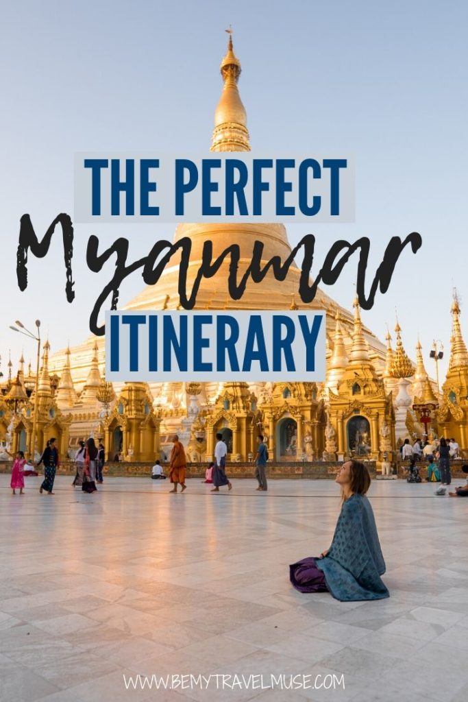Planning a backpacking trip to Myanmar? Here's the perfect itinerary with a complete backpacking route along both popular and off the beaten path spots, including Yangon, Inle Lake, Bagan, as well as Hsipaw, Ngapali, and even a local festival. Get insider tips on getting around, accommodation, and so much more. #Myanmar
