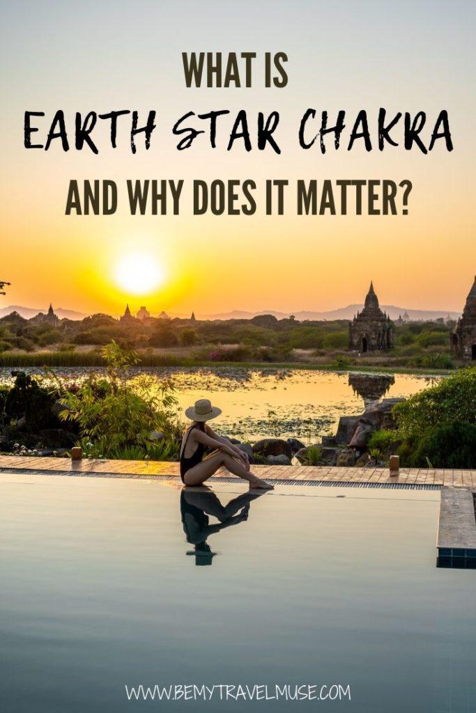 What is earth star chakra and why does it matter? Click to find out and learn more on how do we take care of the earth star chakra. #Chakra