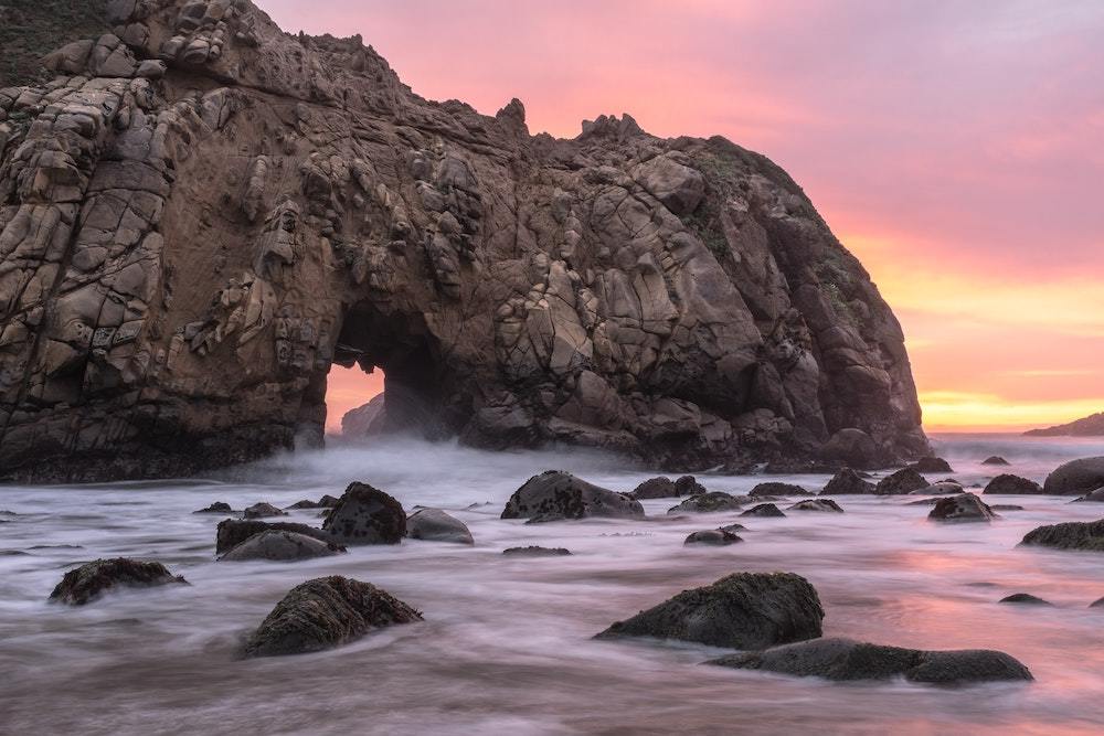 Land of the Purple Sand: Pfeiffer Beach, Big Sur, CA - Be My Travel Muse