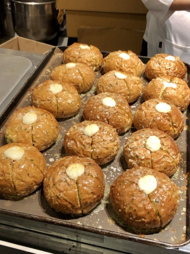 Garlic bread in South Korea