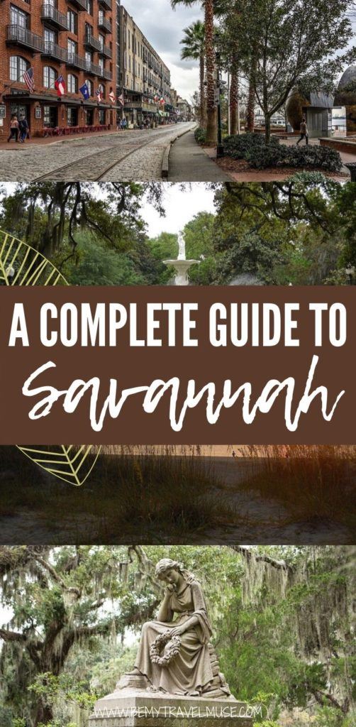 How to get to and around Savannah, what are the best things to do in Savannah, how to stay safe while traveling solo in Savannah - this post answers all of your questions to help you plan the best trip to Savannah! #Savannah