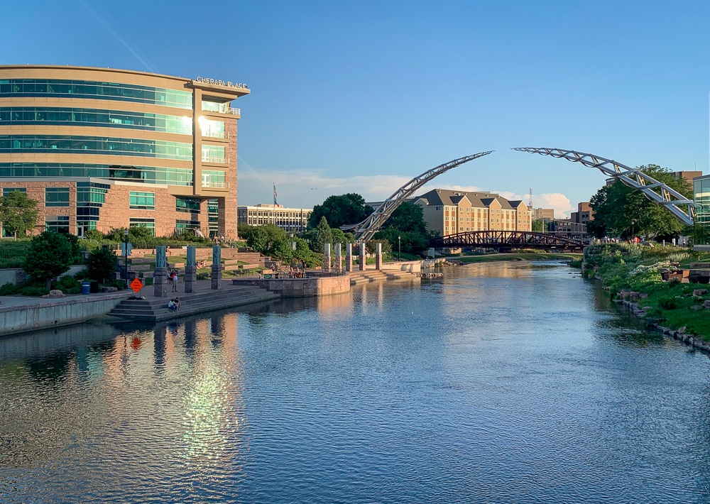 Sioux Falls South Dakota Riverwalk