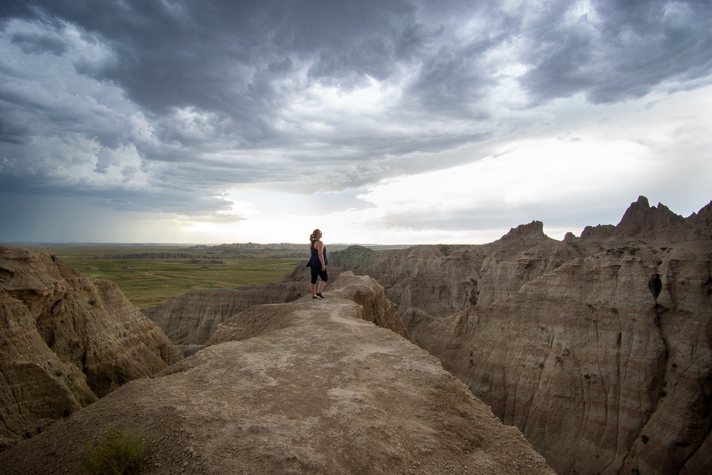 Hiking in Badlands National Park