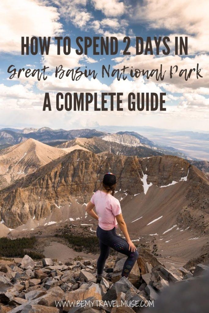 A wonderful overnight road trip in Basin National Park, Nevada, with a complete itinerary, best things to do, how to get there, the best campgrounds to stay in, and photos to help you plan your road trip. #Nevada