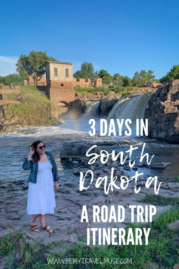 How to spend 3 days in South Dakota? A beautiful road trip! Click for a complete road trip itinerary with all of the best stops in South Dakota, tips on getting there and around, plus accommodation and other important tips to help you plan the best trip to South Dakota. #SouthDakota