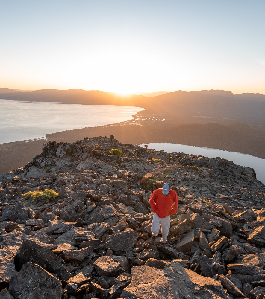 mt. Tallac hike lake tahoe