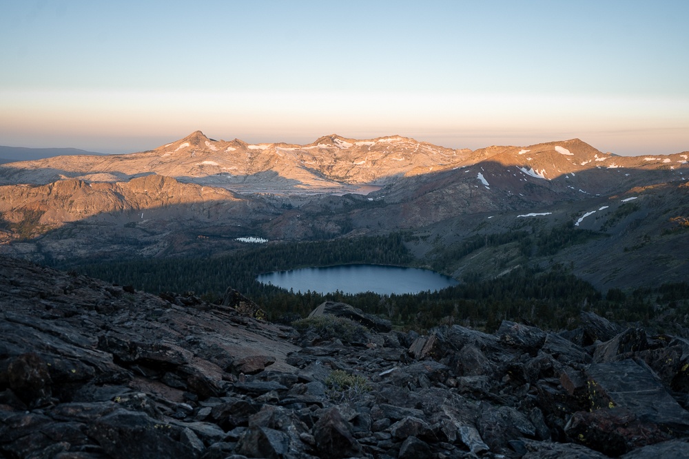 mt. Tallac hike lake tahoe