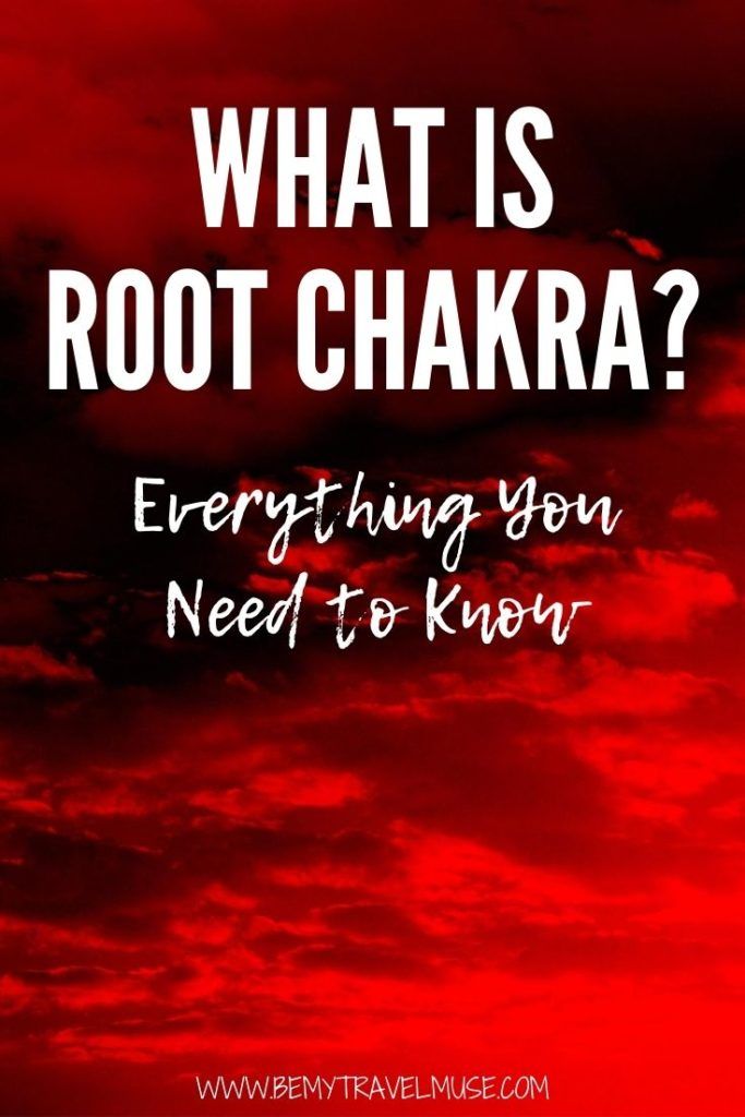What is root chakra? This post explains what root chakra is, where is it located, how to balance your root chakra, what happens when it is blocked or unbalanced, and affirmations to help you strengthen, nourish and balance your root chakra. #RootChakra #Chakra