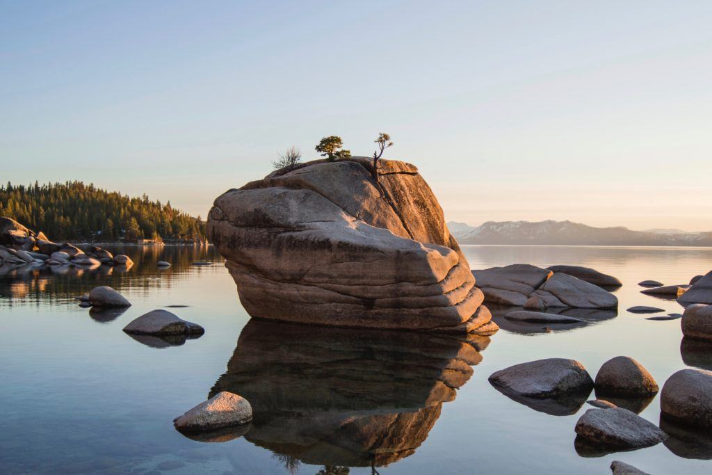 50 Things to Do in Lake Tahoe bonsai rock