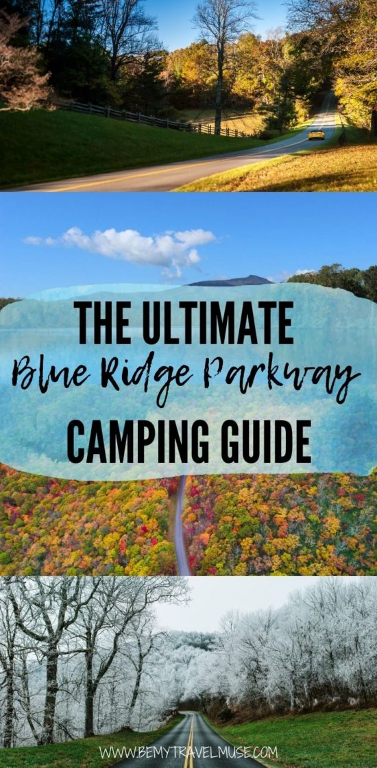 The ultimate Blue Ridge Parkway camping guide! Get camping tips and all of the best things to do in each of the 8 campgrounds! #BlueRidgeParkway