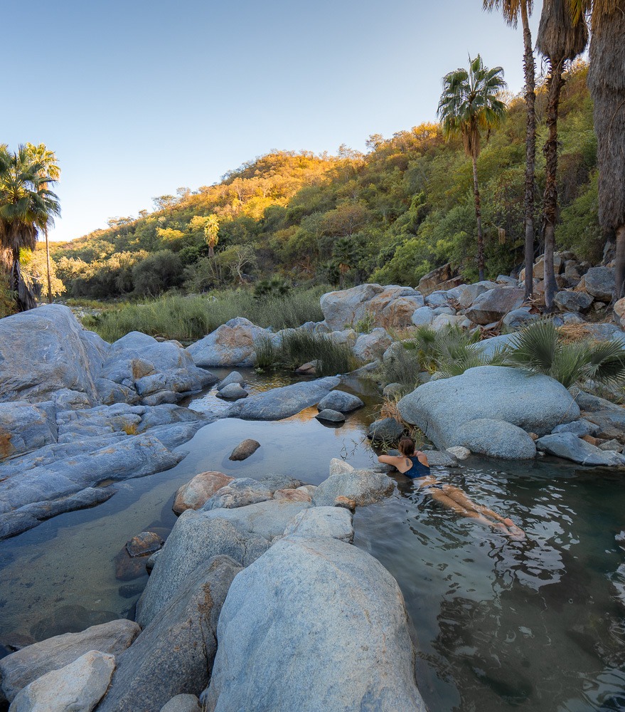 santa rita hot springs where to go in january